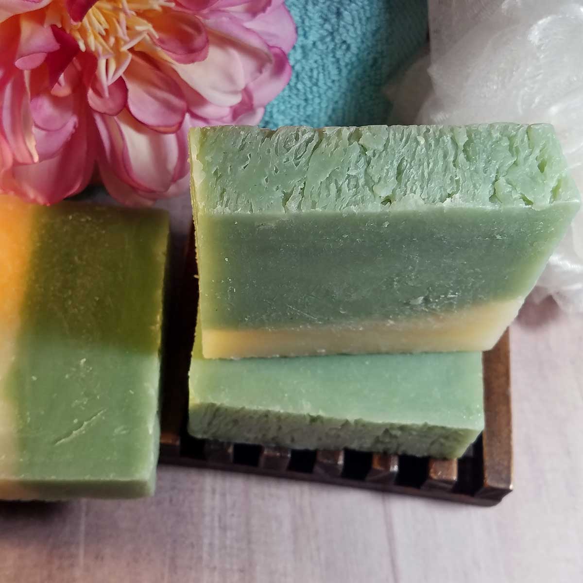Cucumber and Melon Handmade Soap - Buck Ridge Soap