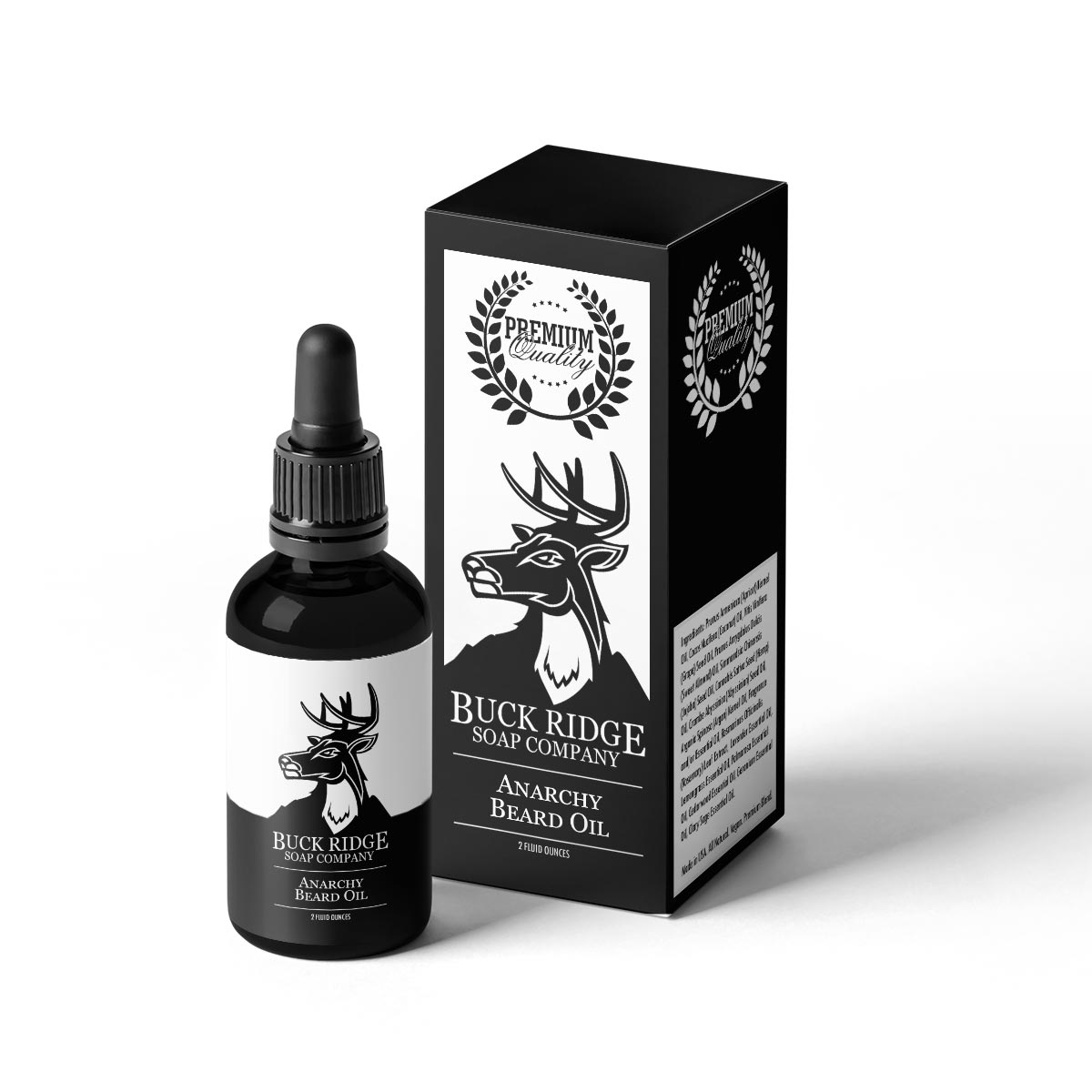 Anarchy Beard Oil - Buck Ridge Soap