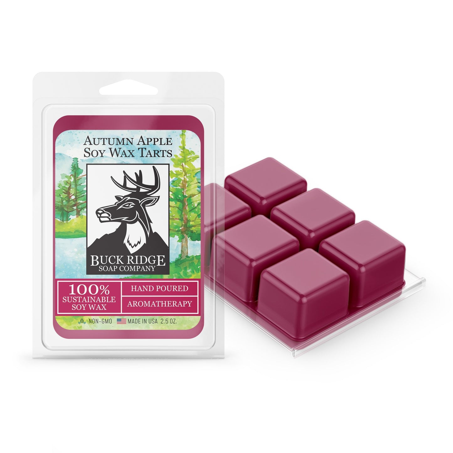 Autumn Apple Scented Wax Melts by Buck Ridge Soap Company