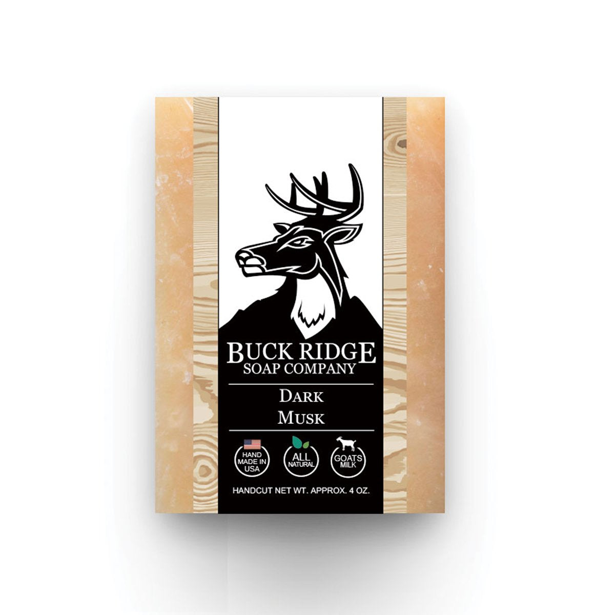 Dark Musk Men's Handmade Soap - Buck Ridge Soap