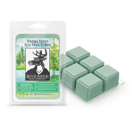 Fresh Mint Scented Wax Melts By Buck Ridge Soap Company