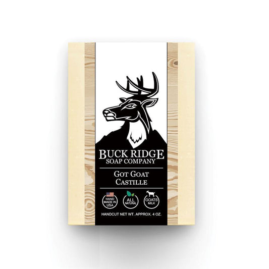 Got Goat Castille Men's Handmade Soap - Buck Ridge Soap