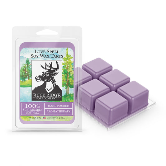 Love Spell Scented Wax Melts by Buck Ridge Soap Company