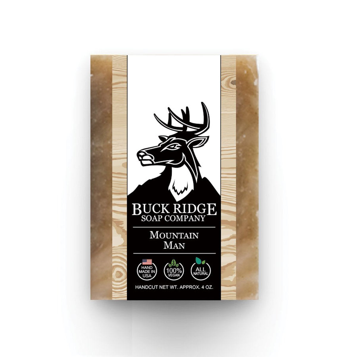 Mountain Man Men's Handmade Soap - Buck Ridge Soap