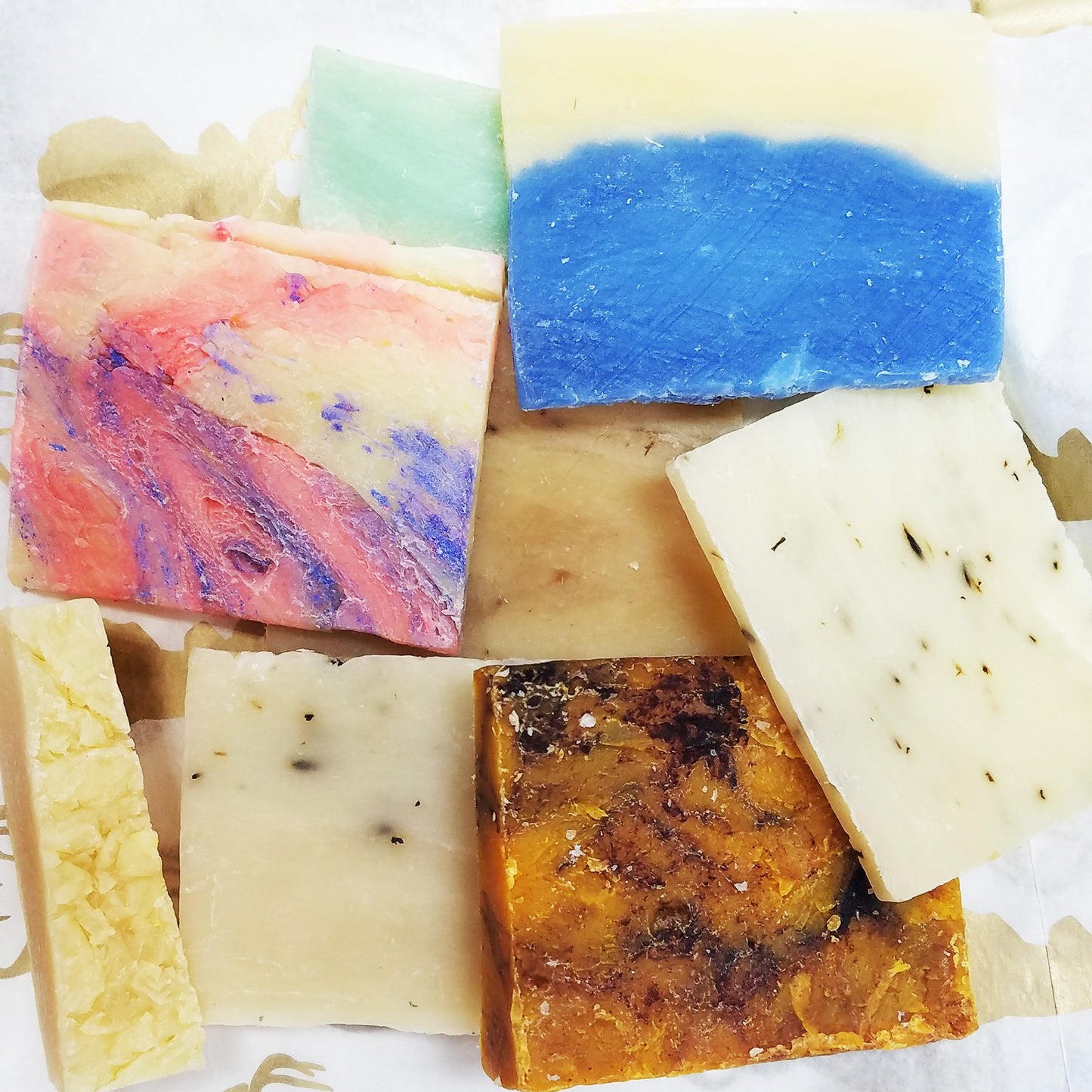 One Pound Cold Processed Scrap Soap