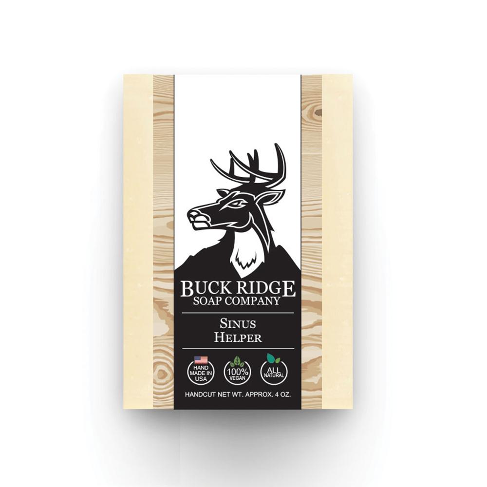 Sinus Helper Men's Handmade Soap - Buck Ridge Soap